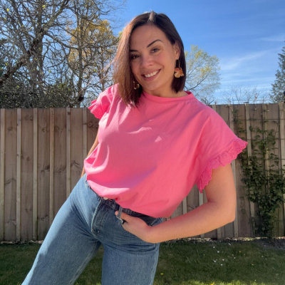 tshirt CAMILLE (rose)