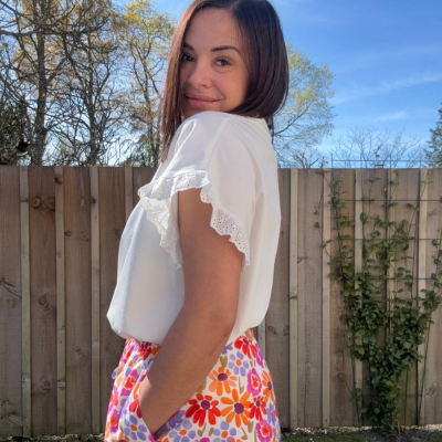 tshirt CAMILLE (blanc)