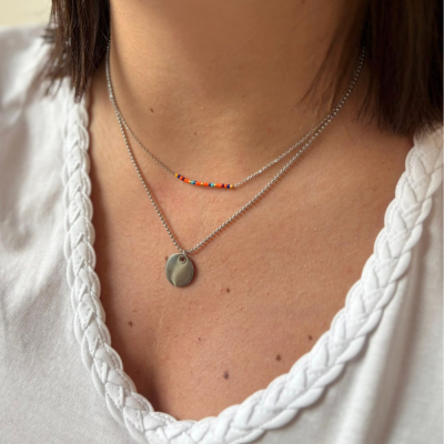 collier INES (argenté)