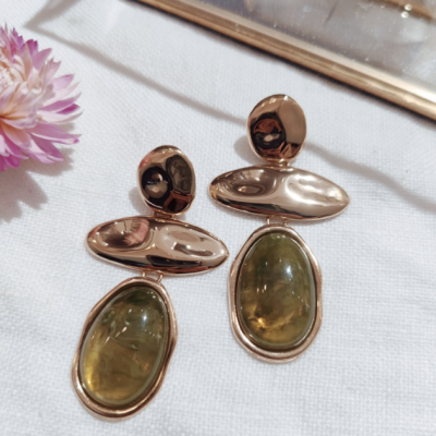 boucles FLORENCE (kaki)