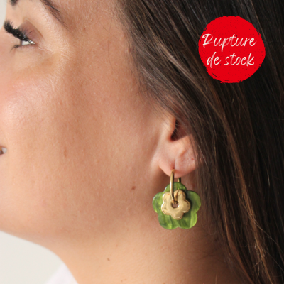 boucles AUDREY (kaki)